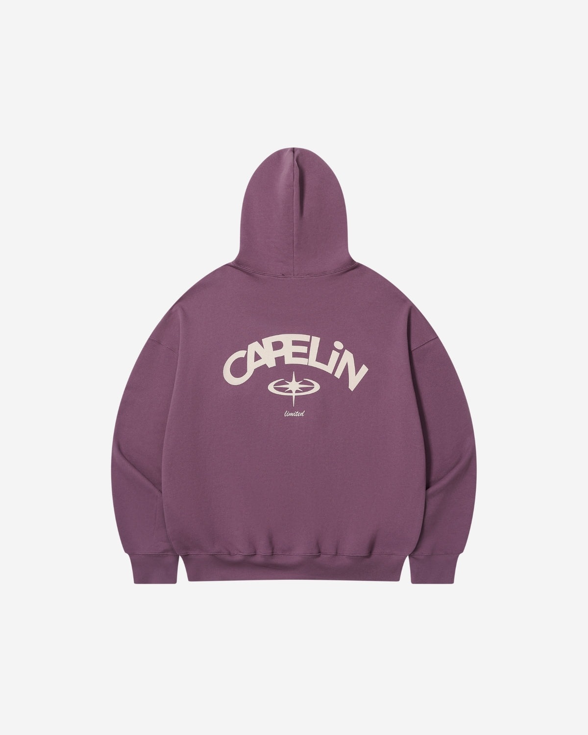 Capelin Jake Hoodie Purple, back