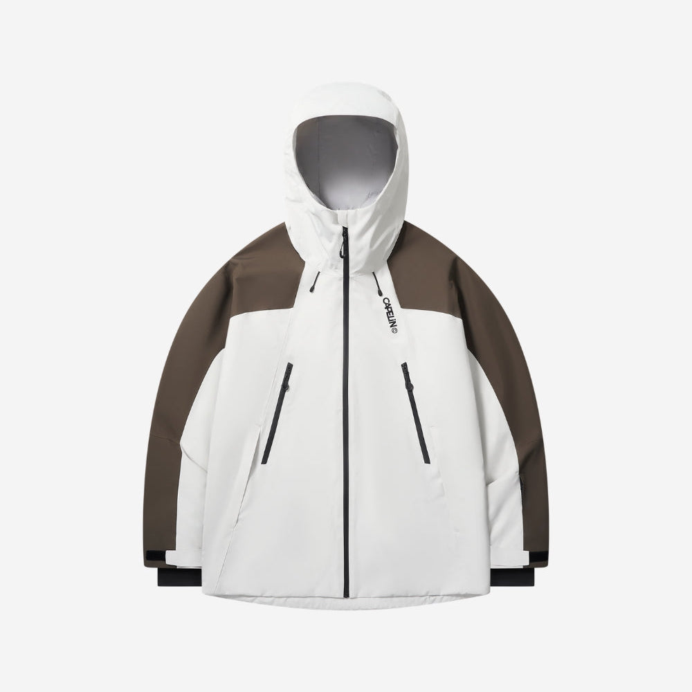 Capelin Riley Jacket Olive Grey, front