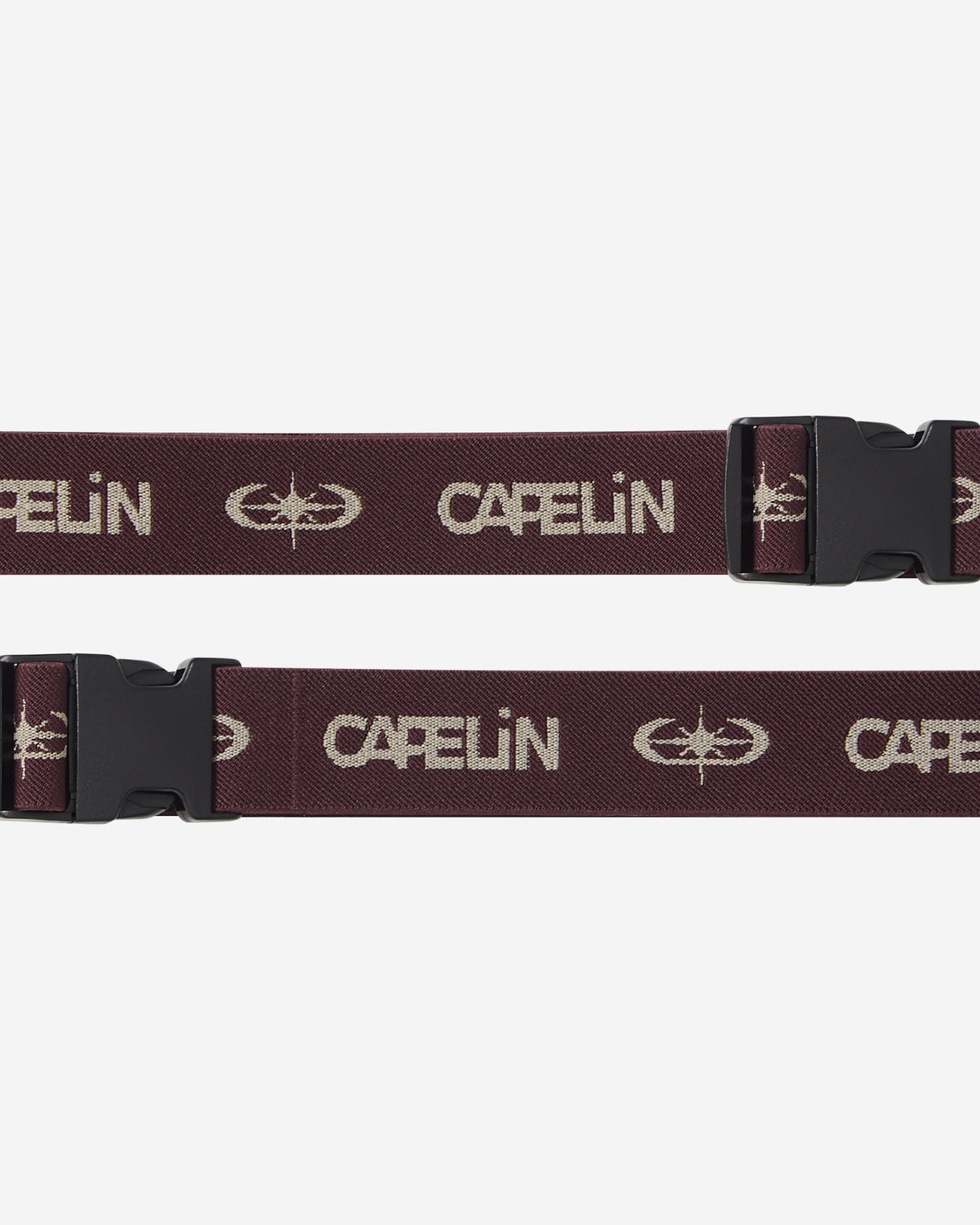 Capelin Riley Belt Wine Red, detail